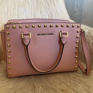 Pink Stud Michael Kors Purse